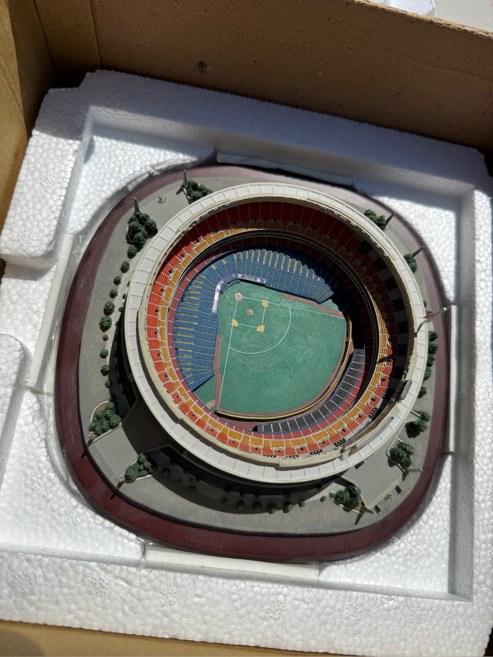Three Rivers Stadium Pittsburgh Pirates. Danbury Mint Model.